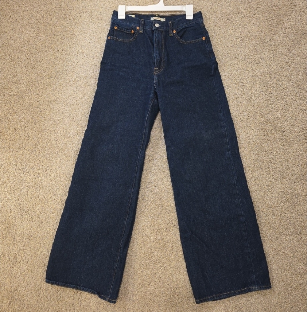 Levi's RibCage Wide Leg Jeans 28x30